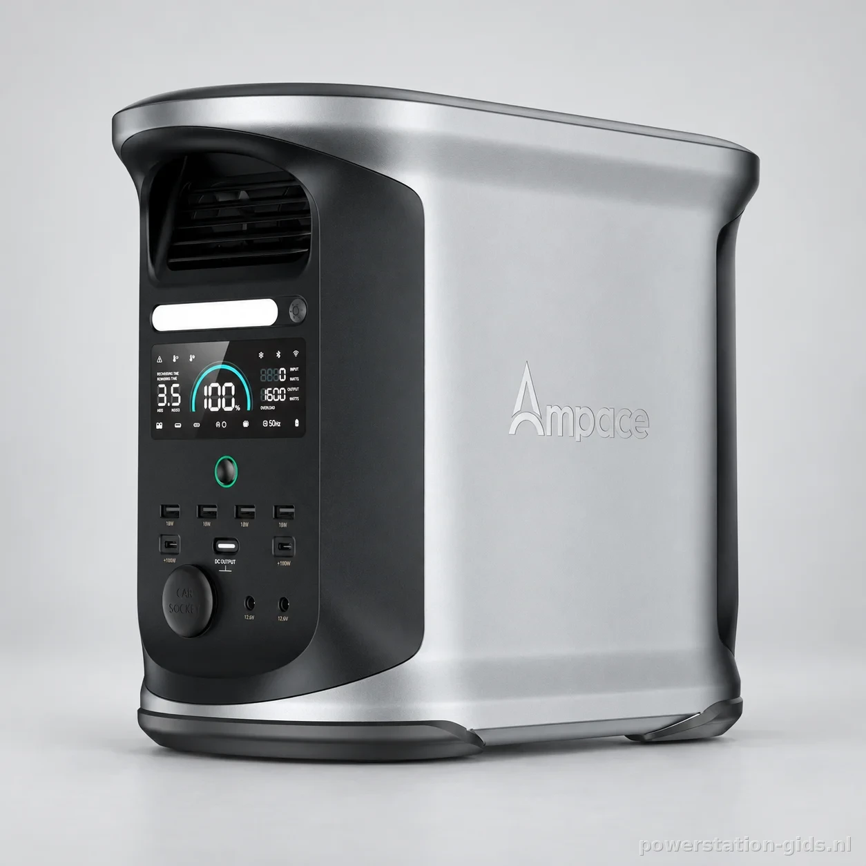 Ampace Andes 1500, studio-opname