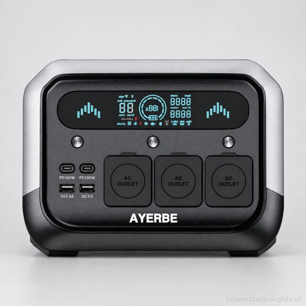 Ayerbe AY-512 Wh / 700 W, studio-opname
