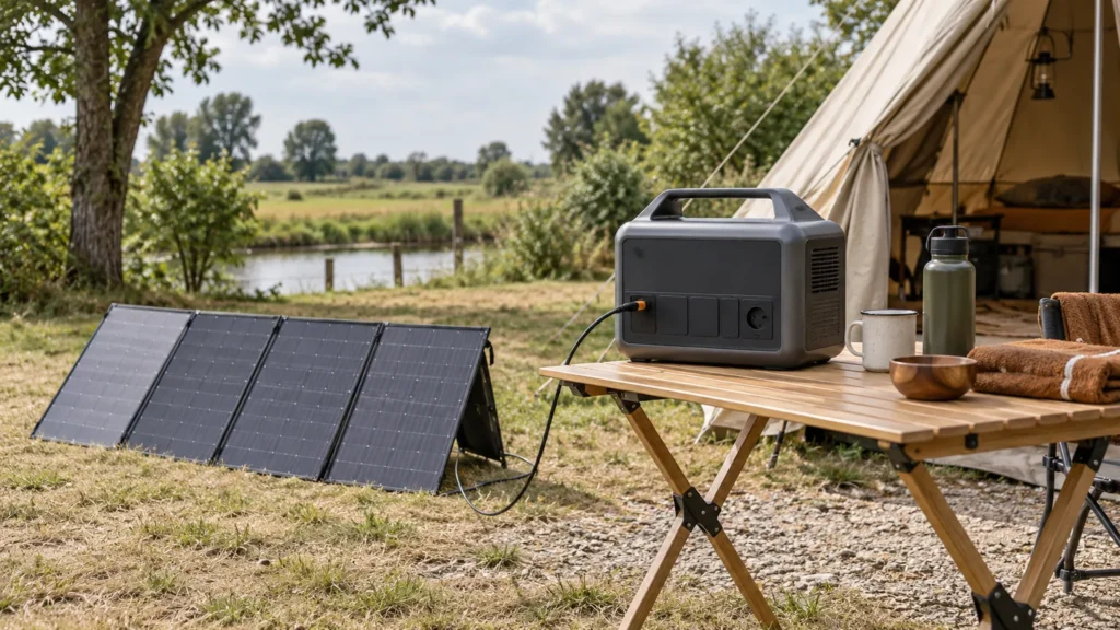Draagbare energiecentrale: kiezen op basis van het criterium ‘Maximaal ingangsvermogen via zonnepanelen’