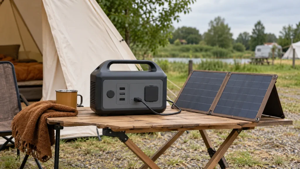 Draagbare energiecentrale: kiezen op basis van het criterium ‘Zonne-energie’