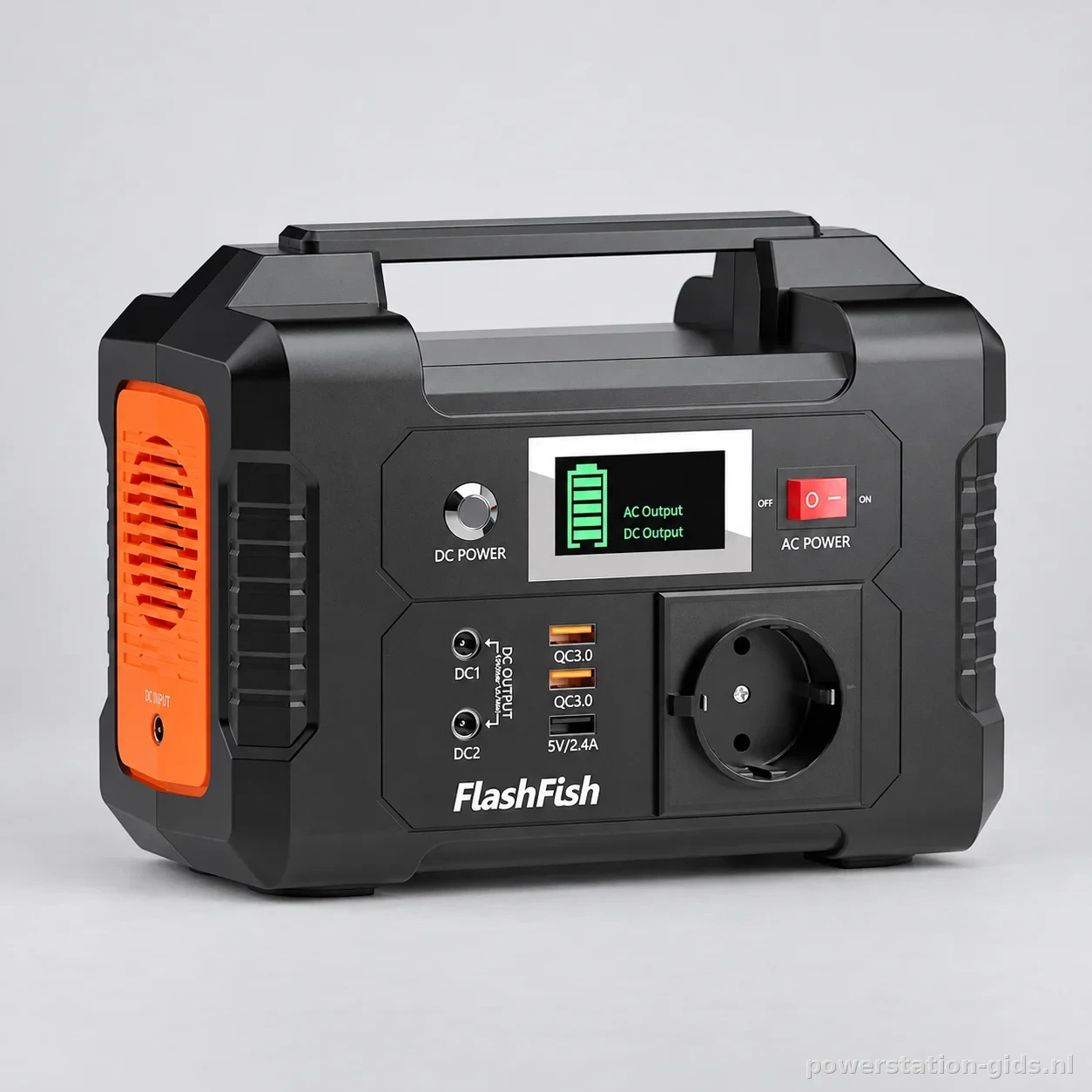 FlashFish E200, studio-productfoto