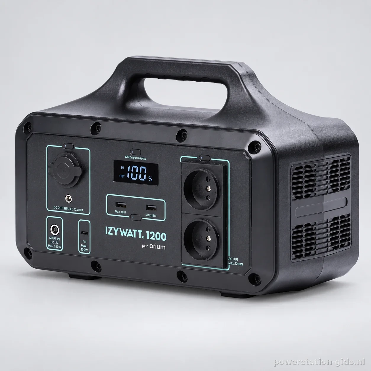 ORIUM IZYWATT 1200, studio-opname