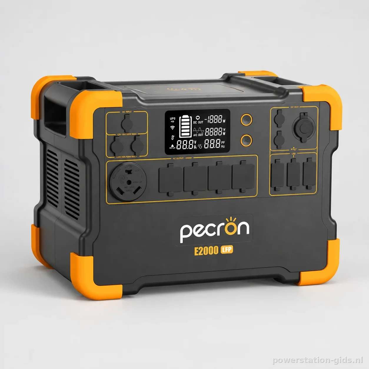 PECRON E2000LFP, studio-productfoto